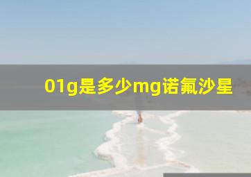 01g是多少mg诺氟沙星