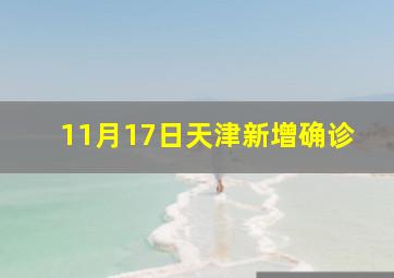 11月17日天津新增确诊