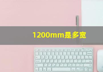 1200mm是多宽