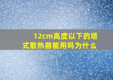 12cm高度以下的塔式散热器能用吗为什么