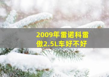 2009年雷诺科雷傲2.5L车好不好