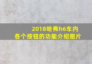 2018哈弗h6车内各个按钮的功能介绍图片