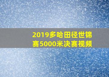 2019多哈田径世锦赛5000米决赛视频