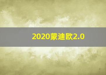 2020蒙迪欧2.0