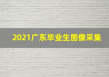 2021广东毕业生图像采集