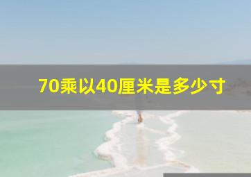 70乘以40厘米是多少寸