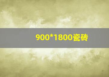 900*1800瓷砖