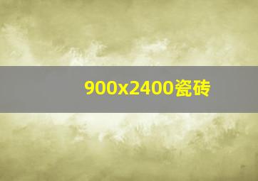 900x2400瓷砖