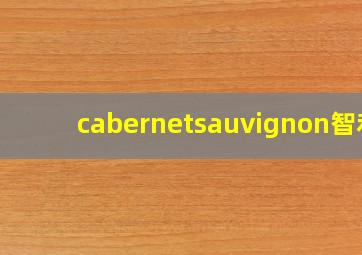 cabernetsauvignon智利