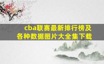 cba联赛最新排行榜及各种数据图片大全集下载