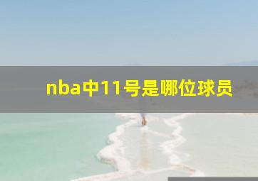 nba中11号是哪位球员