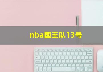 nba国王队13号