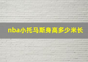 nba小托马斯身高多少米长