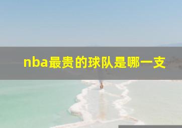 nba最贵的球队是哪一支