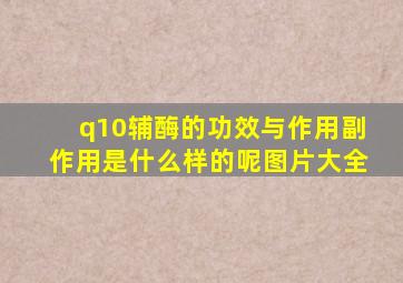 q10辅酶的功效与作用副作用是什么样的呢图片大全