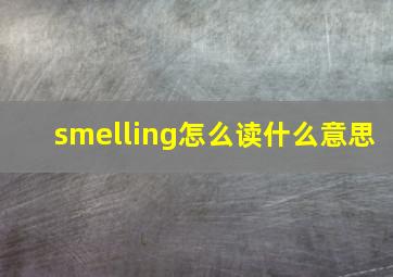 smelling怎么读什么意思