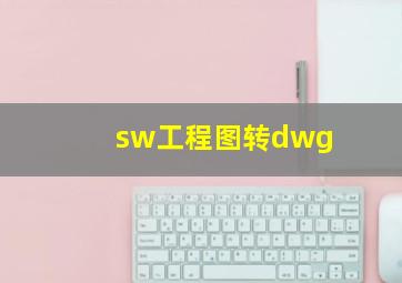 sw工程图转dwg