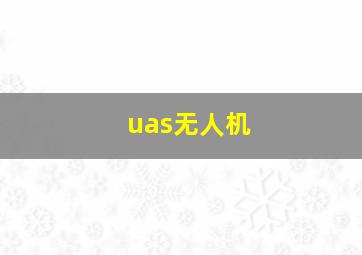 uas无人机