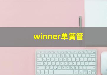 winner单簧管