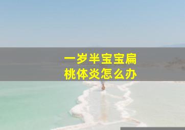 一岁半宝宝扁桃体炎怎么办