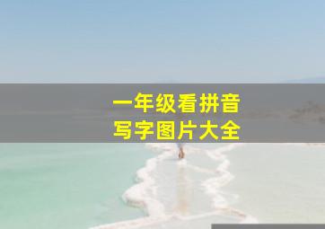 一年级看拼音写字图片大全