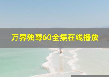 万界独尊60全集在线播放