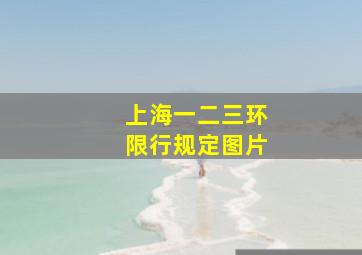 上海一二三环限行规定图片