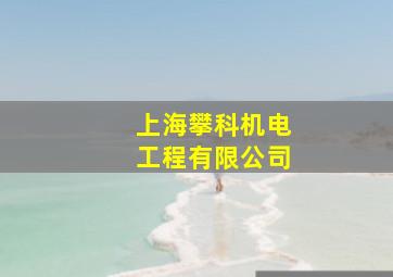 上海攀科机电工程有限公司