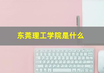 东莞理工学院是什么