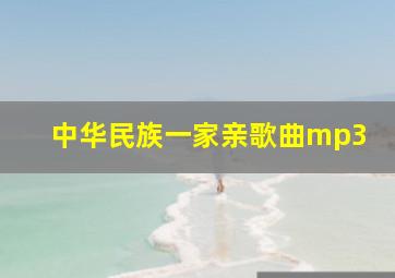 中华民族一家亲歌曲mp3