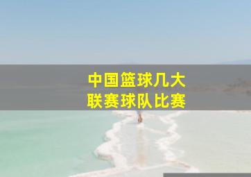 中国篮球几大联赛球队比赛