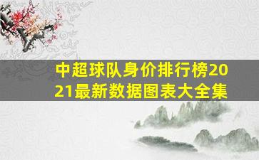 中超球队身价排行榜2021最新数据图表大全集