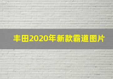 丰田2020年新款霸道图片