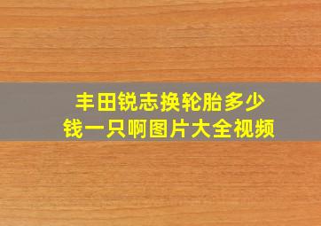 丰田锐志换轮胎多少钱一只啊图片大全视频