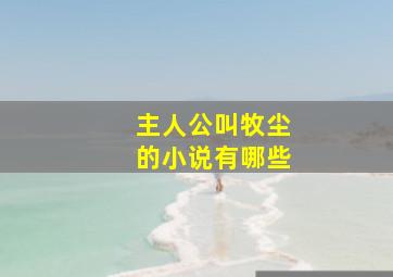 主人公叫牧尘的小说有哪些