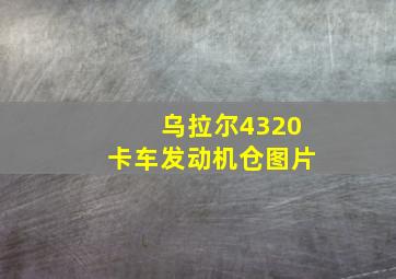 乌拉尔4320卡车发动机仓图片