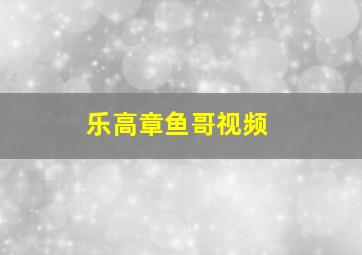 乐高章鱼哥视频