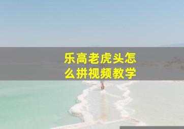 乐高老虎头怎么拼视频教学