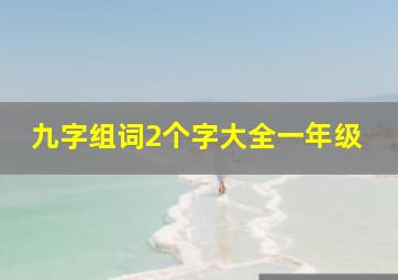 九字组词2个字大全一年级