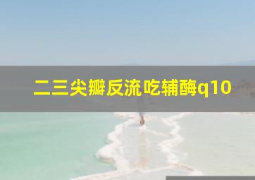 二三尖瓣反流吃辅酶q10