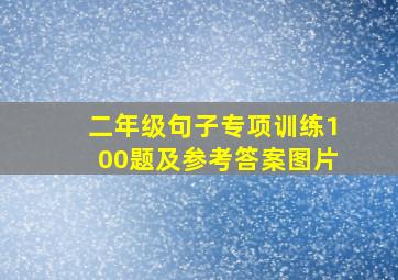 二年级句子专项训练100题及参考答案图片