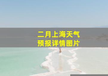 二月上海天气预报详情图片