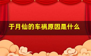 于月仙的车祸原因是什么