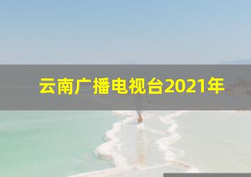 云南广播电视台2021年