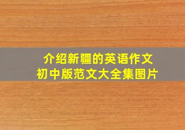 介绍新疆的英语作文初中版范文大全集图片