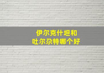 伊尔克什坦和吐尔尕特哪个好