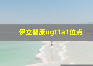 伊立替康ugt1a1位点