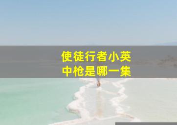 使徒行者小英中枪是哪一集