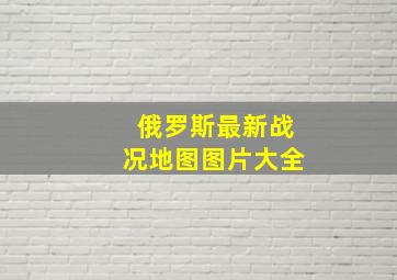 俄罗斯最新战况地图图片大全