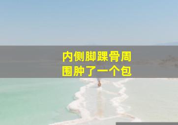 内侧脚踝骨周围肿了一个包